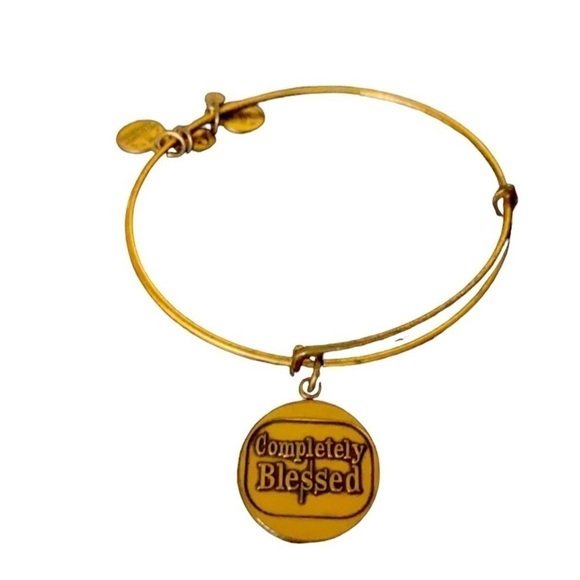 Alex and Ani gold Completely blessed bracelet - Picture 1 of 5